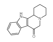 Indolo[2,3-a]quinolizin-7(6H)-one, 1,2,3,4,12,12b-hexahydro-结构式