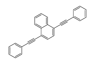 1,4-bis(2-phenylethynyl)naphthalene结构式