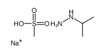 sodium,methanesulfonate,(propan-2-ylamino)azanium Structure
