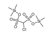 Chlormethanbis(sulfonsaeuretrimethylsilylester)结构式