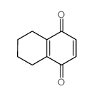 1,4-Naphthalenedione, 5,6,7,8-tetrahydro-结构式