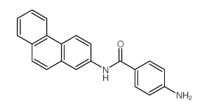 Benzamide,4-amino-N-2-phenanthrenyl- structure