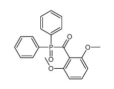 (2,6-dimethoxyphenyl)-diphenylphosphorylmethanone结构式