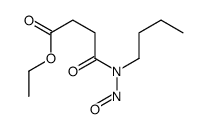 ethyl 4-[butyl(nitroso)amino]-4-oxobutanoate结构式