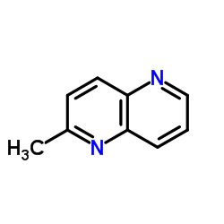 2-甲基-1,5-萘啶结构式