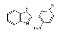 2-(1H-BENZIMIDAZOL-2-YL)-4-BROMOBENZENAMINE Structure