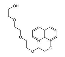 2-[2-[2-(2-quinolin-8-yloxyethoxy)ethoxy]ethoxy]ethanol结构式