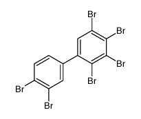 2,3,3',4,4',5-hexabromobiphenyl Structure