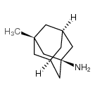 1-Amino-3-methyladamantane Structure