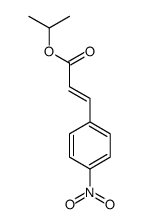 propan-2-yl 3-(4-nitrophenyl)prop-2-enoate结构式