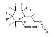 2,2,3,3,4,4,5,5,6,6,7,7-dodecafluoro-1,8-diisocyanatooctane Structure
