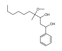 4-methoxy-4-methyl-1-phenyldecane-1,3-diol Structure