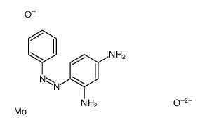 molybdenum,oxygen(2-),4-phenyldiazenylbenzene-1,3-diamine,hydroxide,phosphate Structure
