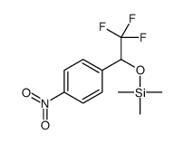 trimethyl-[2,2,2-trifluoro-1-(4-nitrophenyl)ethoxy]silane结构式