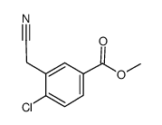 3-Cyanomethyl-4-chorobenzoic acid methyl ester picture