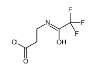N-trifluoroacetyl-β-alanyl chloride Structure