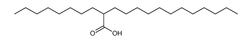2-Octyl-tetradecanoic Acid Structure