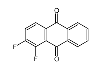 1,2-difluoroanthracene-9,10-dione结构式