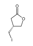(R)-4-(iodomethyl)dihydrofuran-2(3H)-one Structure
