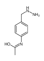 N-[4-(hydrazinylmethyl)phenyl]acetamide结构式