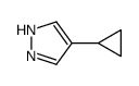 4-cyclopropyl-1H-pyrazole hydrochloride Structure