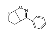 3-phenyl-3a,4,5,6a-tetrahydrothieno[3,2-d][1,2]oxazole Structure