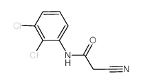 2-CYANO-N-(2,3-DICHLORO-PHENYL)-ACETAMIDE Structure