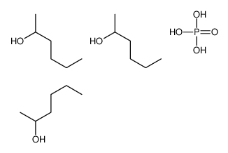 hexan-2-ol,phosphoric acid结构式