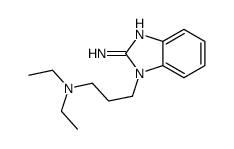 1-[3-(diethylamino)propyl]benzimidazol-2-amine结构式