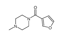furan-3-yl-(4-methylpiperazin-1-yl)methanone Structure