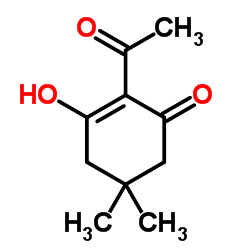 2-Acetyl-3-hydroxy-5,5-dimethyl-2-cyclohexen-1-one picture