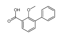 2-methoxy-3-phenylbenzoic acid Structure