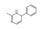 2-methyl-4-phenyl-3,4-dihydropyrimidine Structure