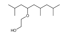 2-[(1-Isobutyl-3,5-dimethylhexyl)oxy]ethanol Structure
