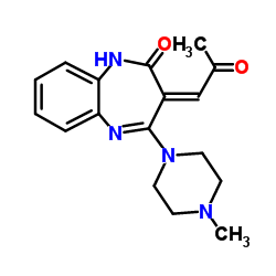 奥氮平内酰胺结构式