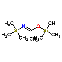 N,O-双(三甲基硅基)乙酰胺结构式