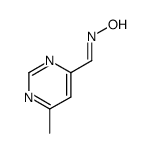 4-Pyrimidinecarboxaldehyde, 6-methyl-, oxime (7CI,8CI,9CI) Structure