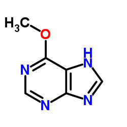 6-Methoxy-7H-purine Structure