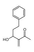 4-hydroxy-3-methylidene-6-phenylhexan-2-one结构式