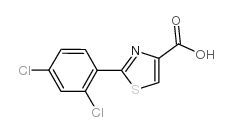 2-(2,4-二氯苯基)噻唑-4-羧酸图片
