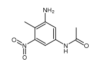 4-N-acetylamino-2-amino-6-nitrotoluene Structure