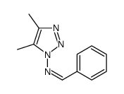 N-(4,5-dimethyltriazol-1-yl)-1-phenylmethanimine Structure