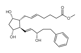 methyl ester of 5-trans-binaprost acid Structure