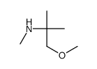 (2-methoxy-1,1-dimethylethyl)methylamine(SALTDATA: 1HCl 0.15H2O)结构式