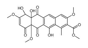 tetracenomycin X结构式