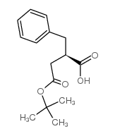 (R)-2-苄基-4-(叔丁氧基)-4-氧代丁酸结构式