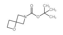 1-氧杂-6-氮杂螺[1-3]庚烷-6-羧酸叔丁酯结构式