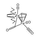 Fe(CO)4(iPr-1,4-diaza-1,3-butadiene)(ferracyclopentdienyl) Structure