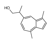 7-(2-hydroxy-1-methylethyl)-1,4-dimethylazulene Structure