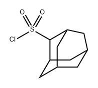 Tricyclo[3.3.1.13,7]decane-2-sulfonyl chloride Structure